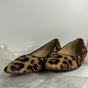 J. Crew Leopard Print Flats